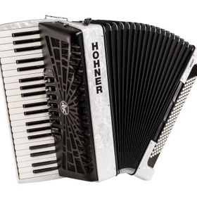 Hohner A16812 Bravo III 120 White Pearl Akordiyon