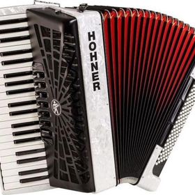 Hohner A16812 Bravo III 120 White Pearl Akordiyon