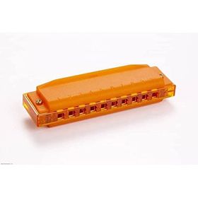 Hohner M1110O Translucent Orange Harp Do Majör Mızıka Harmonika