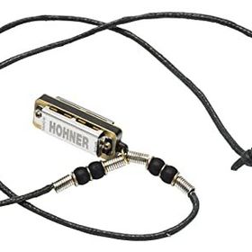 Hohner M38N-BL Siyah Mini Kolye Harmonica