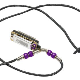 Hohner M38N-PU Mor Mini Kolye Armonika