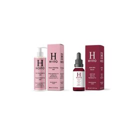 Hoito 200 ml Yüz Temizleme Jeli + 200 ml Aha Bha Tonik + 30 ml Aha Bha Serum