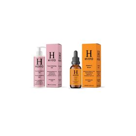 Hoito 200 ml Yüz Temizleme Jeli + 30 ml C Vitamini Serumu