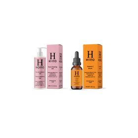 Hoito 200 ml Yüz Temizleme Jeli + 30 ml C Vitamini Serumu