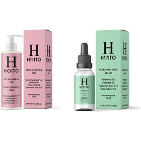 Hoito 200 ml Yüz Temizleme Jeli + 30 ml Hyalüronik Asit Serum