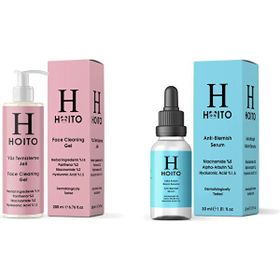 Hoito 200 ml Yüz Temizleme Jeli + 30 ml Leke Karşıtı Baskım Serumu