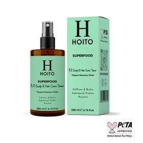 Hoito Superfood 200 ml Dökülme Karşıtı Karanfil Suyu Posbiyotik Saç ve Saç Derisi Bakım Toniği