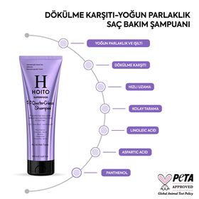 Hoito Superfood 250 ml Dökülme Karşıtı Yoğun Parlaklık ve Hızlı Uzama Saç Bakım Şampuanı