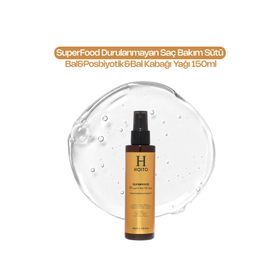Hoito Superfood Bal & Posbiyotik & Bal Kabağı Yağı Durulanmayan 150 ml Saç Bakım Sütü