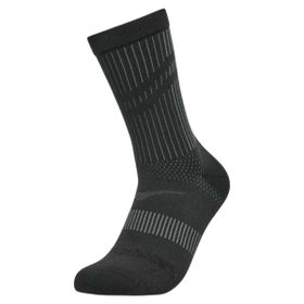 Hoka 1170332-BLK Trail Run Crew Siyah Koşu Unisex Çorap