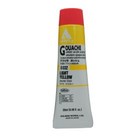 Holbein D-032 Light Yellow 20 ml Guaj Boya