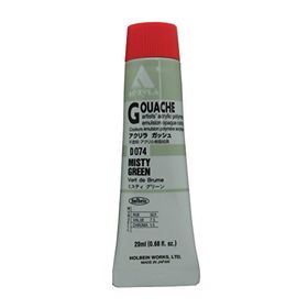 Holbein D-074 Misty Green 20 ml Guaj Boya