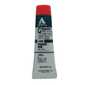 Holbein D-096 Peacock Blue 20 ml Guaj Boya