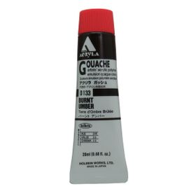 Holbein D-133 Burnt Umber 20 ml Guaj Boya