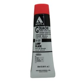 Holbein D-137 Lamp Black 20 ml Guaj Boya