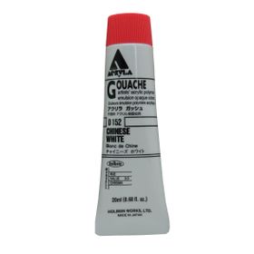 Holbein D-152 Chinese White 20 ml Guaj Boya