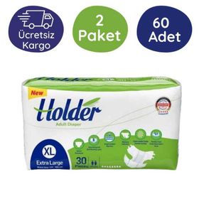 Holder 120x160 cm 60 Adet Extra Büyük Belbantlı Yetişkin Hasta Bezi