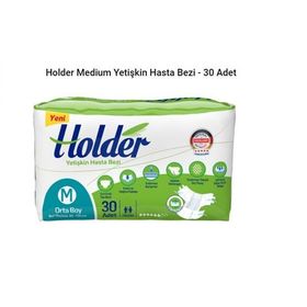 Holder 30 Adet Medium Belbantlı Hasta Bezi