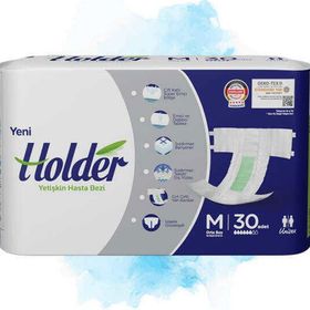 Holder 30 Adet Medium Yetişkin Hasta Bezi