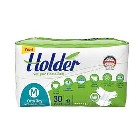 Holder 30'lu M Beden Belbantlı Hasta Bezi