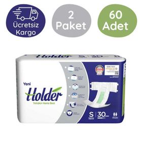 Holder 50x90 cm 60 Adet Küçük Belbantlı Yetişkin Hasta Bezi