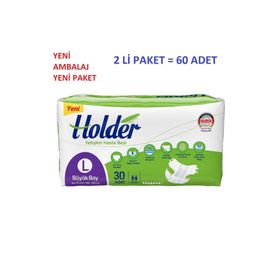 Holder 60 Adet Large Belbantlı Hasta Bezi