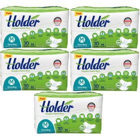 Holder Bel Bantlı Tekstil Yüzey Medium Orta 150 Adet Hasta Bezi