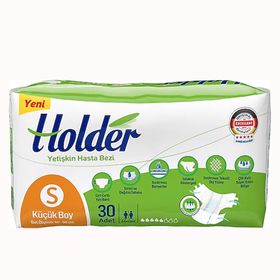 Holder Bel Bantlı Tekstil Yüzey S Küçük 30 Adet Hasta Bezi