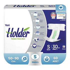 Holder Belbantlı 60 Adet S Hasta Bezi