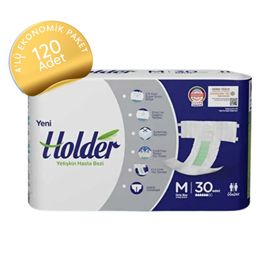 Holder Belbantlı Orta 120 Adet Yetişkin Hasta Bezi