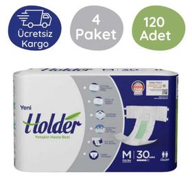 Holder Belbantlı Orta 120 Adet Yetişkin Hasta Bezi