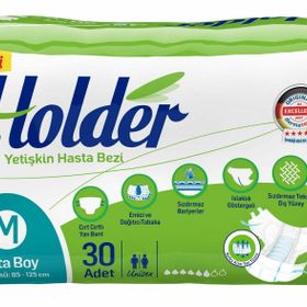 Holder Belbantlı Orta 120 Adet Yetişkin Hasta Bezi