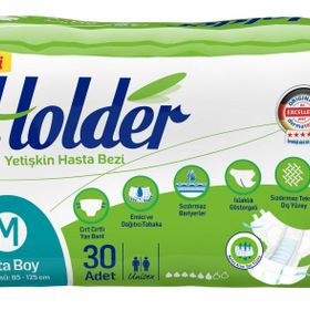 Holder Belbantlı Orta 60 Adet Yetişkin Hasta Bezi