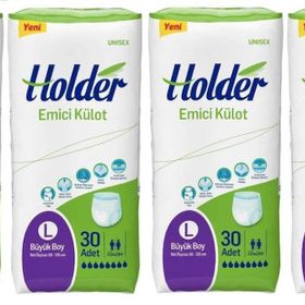 Holder Emici Külot Büyük Boy 4 Adet 30'lu Yetişkin Hasta Bezi