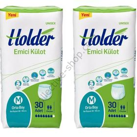 Holder Emici Külot Orta Boy 2 Adet 30'lu Yetişkin Hasta Bezi
