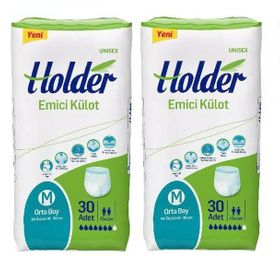 Holder Emici Külot Orta Boy 4 Adet 30'lu Yetişkin Hasta Bezi