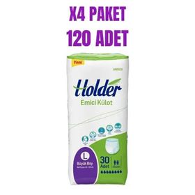 Holder Emici L 120 Adet Külotlu Hasta Bezi