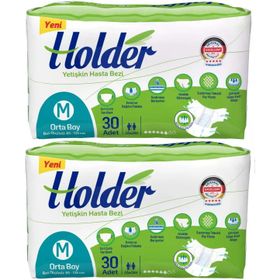 Holder Tekstil Yüzey M 2x30 Adet Hasta Bezi