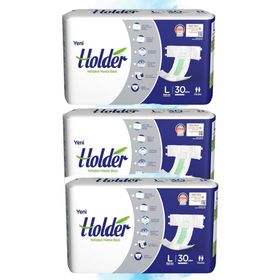 Holder Yetişkin Belbantlı Large 3x30 Adet Hasta Bezi