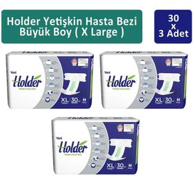 Holder Yetişkin Ekstra Büyük Boy 3x30 Adet Hasta Bezi