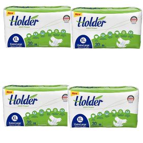 Holder Yetişkin Ekstra Büyük Boy 4x30 Adet Hasta Bezi