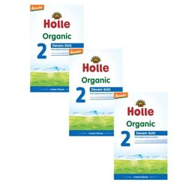 Holle 2 Organik 3x600 gr 6-12 Ay Devam Sütü