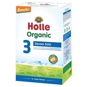 Holle 600 gr 12-36 Ay Bebek Organik 3 Büyüme Sütü