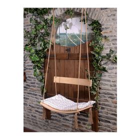 Holmen Çağlayan Doğal Ahşap Salıncak