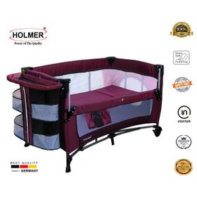 Holmer Kids Maxi Comfort Coolstyle 70x110 cm Anne Yanı Mürdüm Oyun Parkı