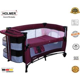 Holmer Kids Maxi Comfort Coolstyle 70x110 cm Anne Yanı Mürdüm Oyun Parkı