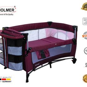 Holmer Kids Maxi Comfort Coolstyle 70x110 cm Anne Yanı Mürdüm Oyun Parkı