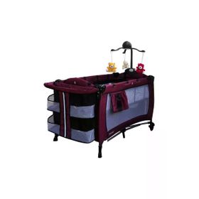 Holmer Kids Maxi Comfort Eurostyle Mürdüm 60x120 cm Oyun Parkı ve Aloevera 70x110 cm Yatak