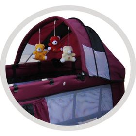 Holmer Kids Maxi Comfort Eurostyle Mürdüm 60x120 cm Oyun Parkı ve Aloevera 70x110 cm Yatak