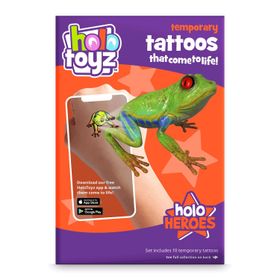 HoloToyz Tattoo Holo Heroes AR Uyumlu Geçici Dövme